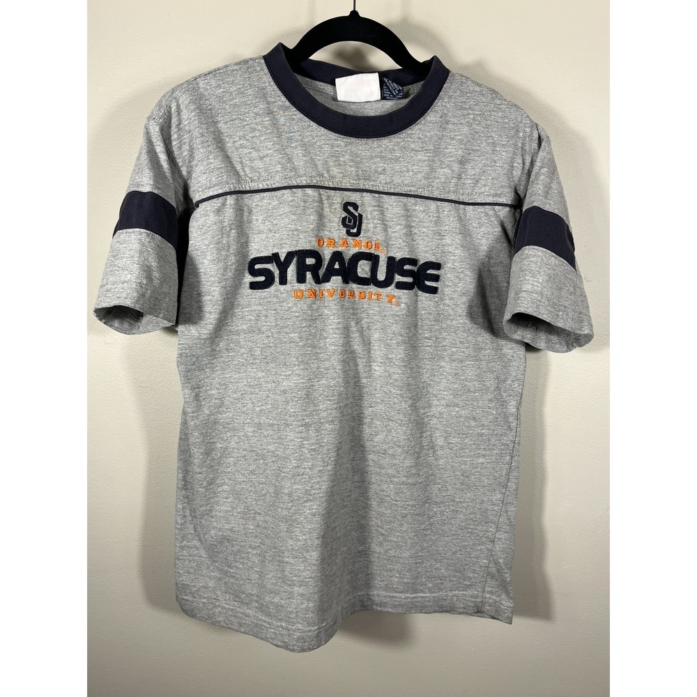 Vintage 90s Y2K Varsity Classics Syracuse Orange Short Sleeve Shirt Medium (R)